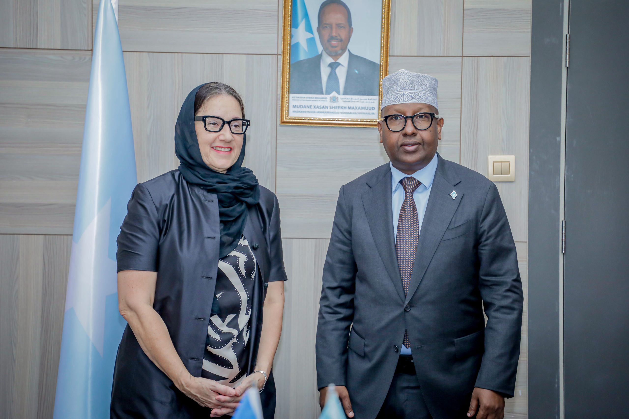 Wasiirka Arrimaha Dibadda oo Qaabilay Ku-xigeenka Agaasimaha Goboleedka ee UNDP