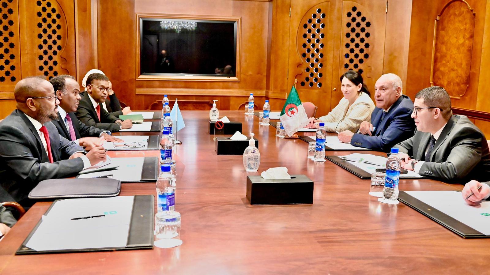 Soomaaliya iyo Aljeeriya oo ka wadahadlay soo banbixinta fursadaha iskaashi