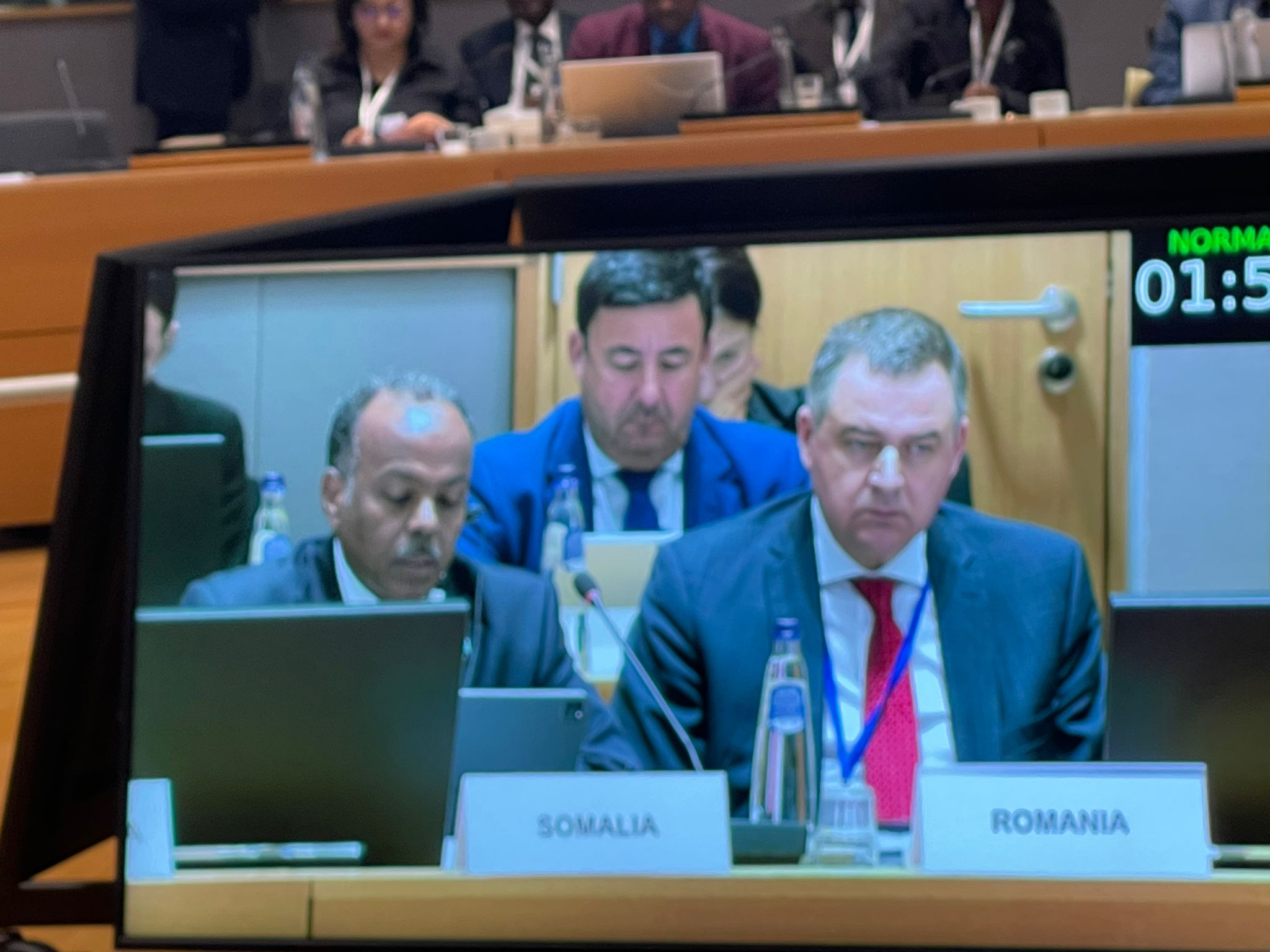 Somalia Participates in 3rd EU-AU Ministerial Meeting in Brussels