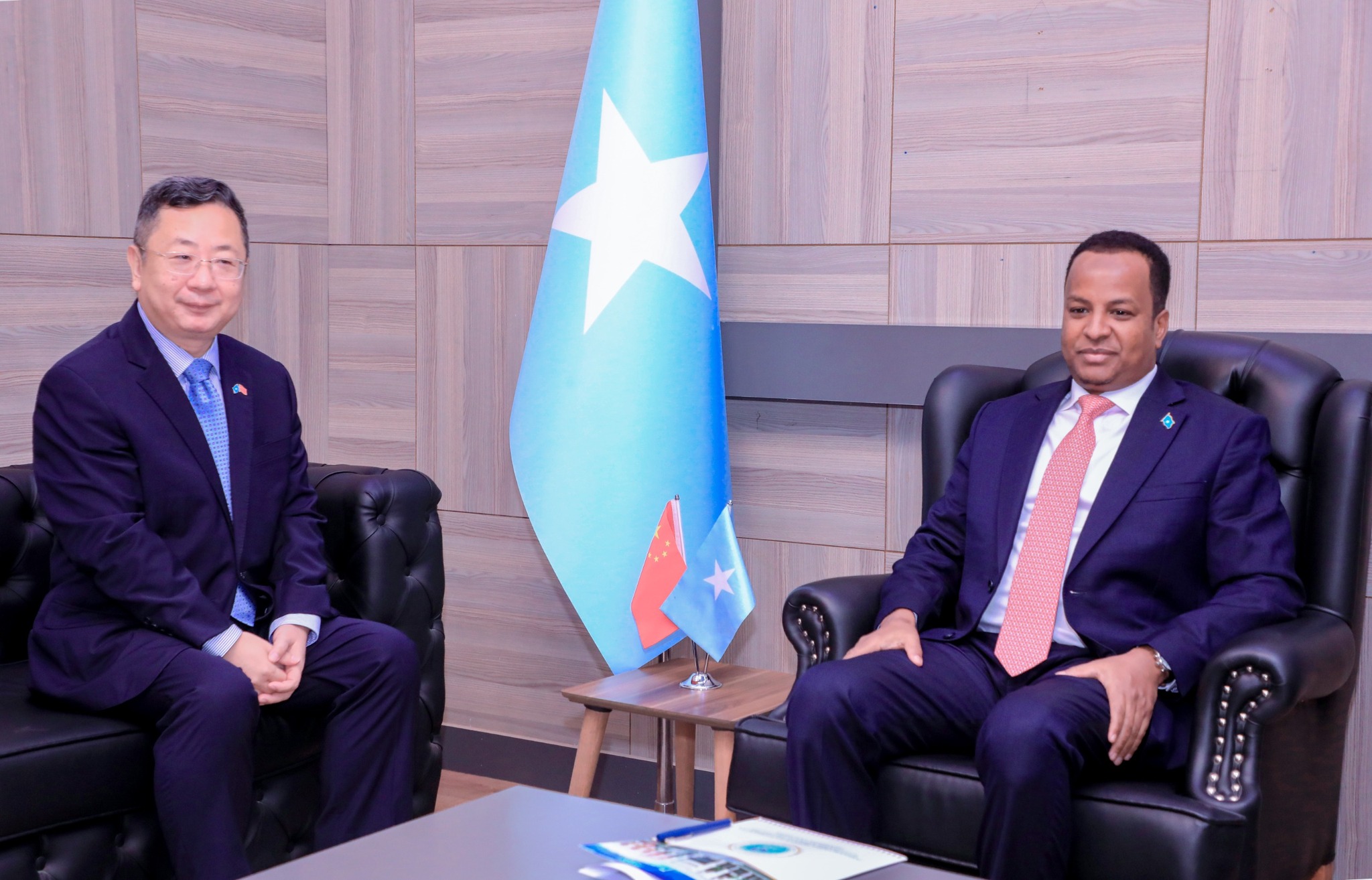 Somali FM receives Chinese ambassador to explore ways to enhance bilateral cooperation
