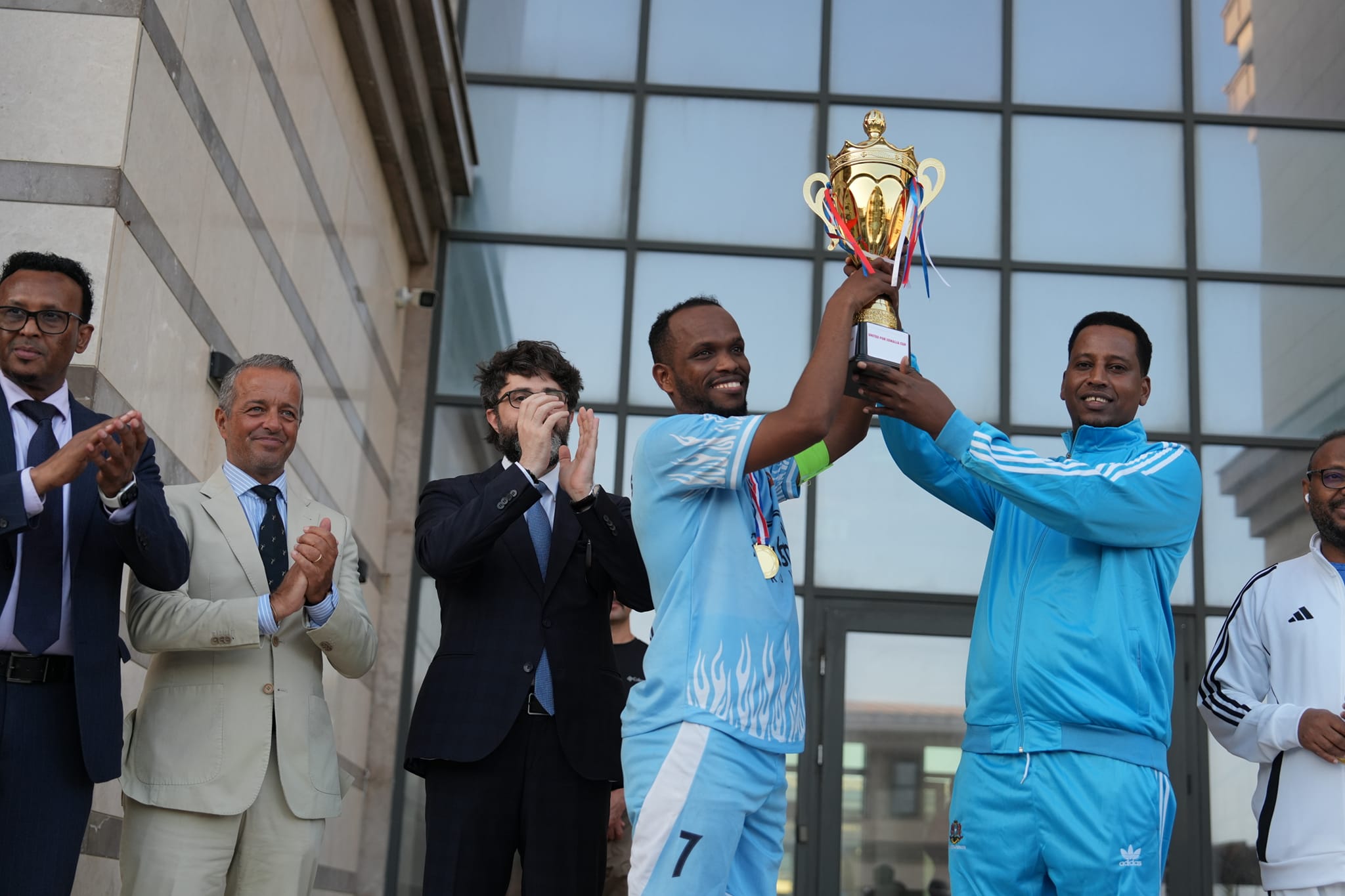 The Ministry of Foreign Affairs and International Cooperation of Somalia concludes diplomatic cultural days with friendly football matches