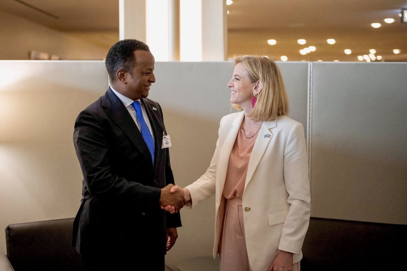 Somali FM Discusses Bilateral Ties with Austria’s Federal Minister for European and International Affairs at 80th UNGA