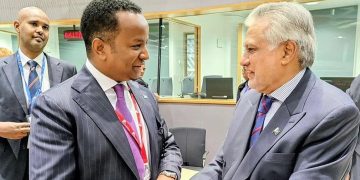 Somali FM Holds Talks with Pakistani Counterpart in Brussels