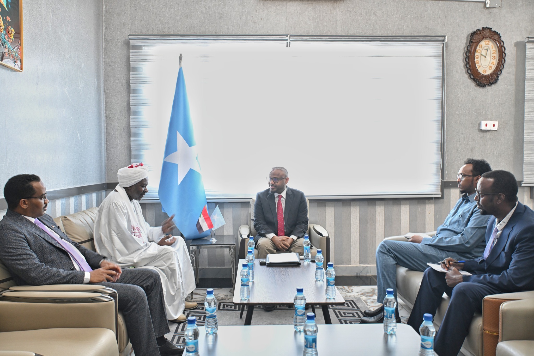 Somalia’s MFA PS Discusses Key Areas of Mutual Interest with Sudanese Ambassador