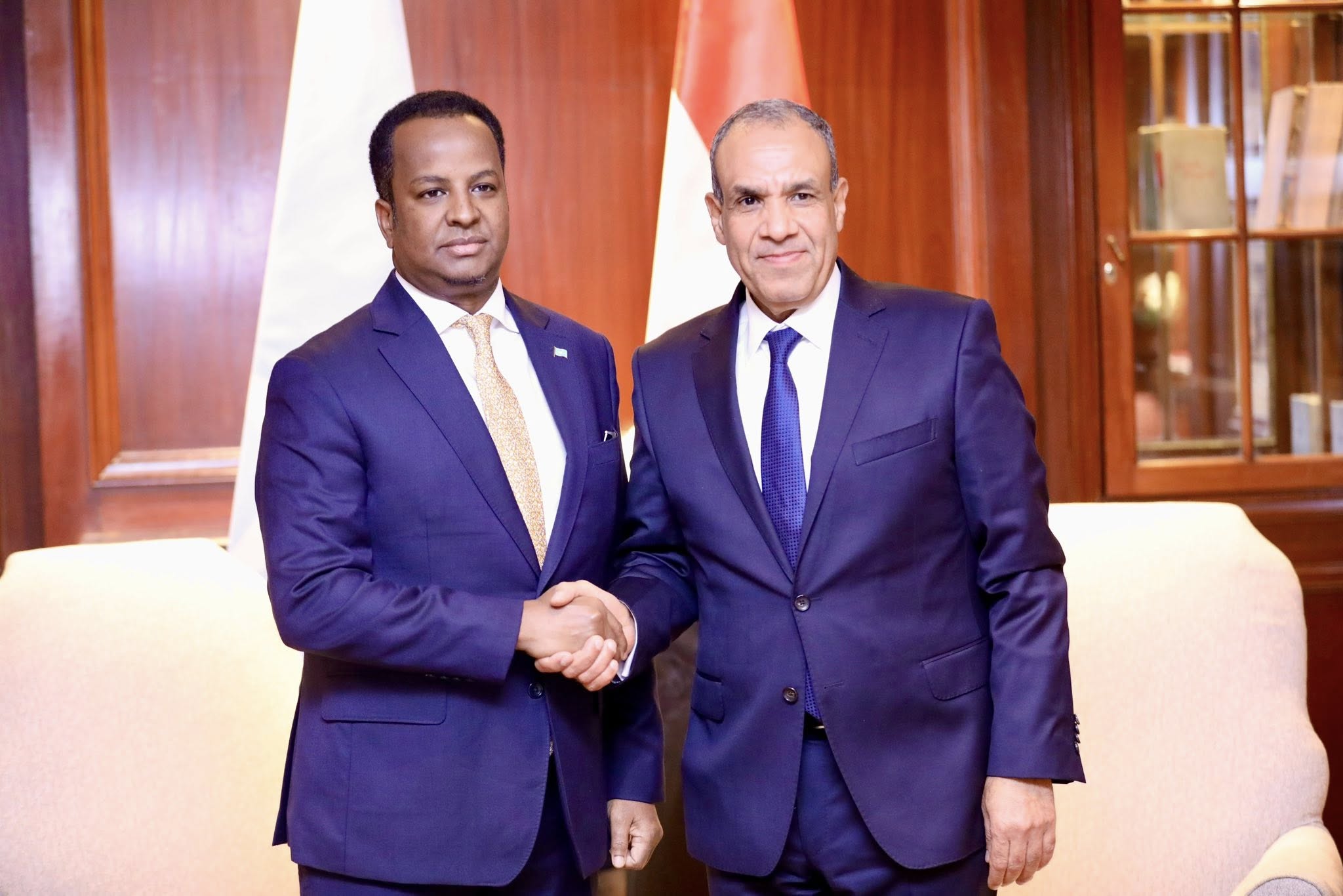 Somali FM meets Egyptian counterpart to advance strategic partnership