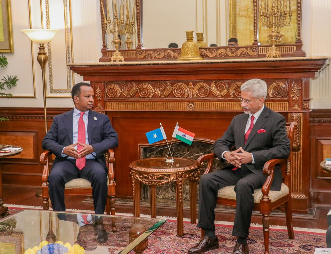 Bilateral Meeting Between Somalia and India