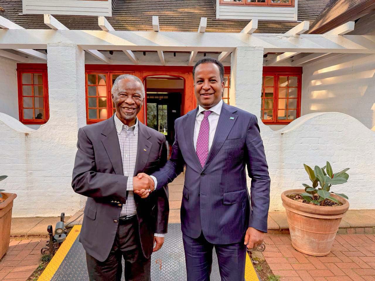 Courtesy Call on Former South African President Thabo Mbeki