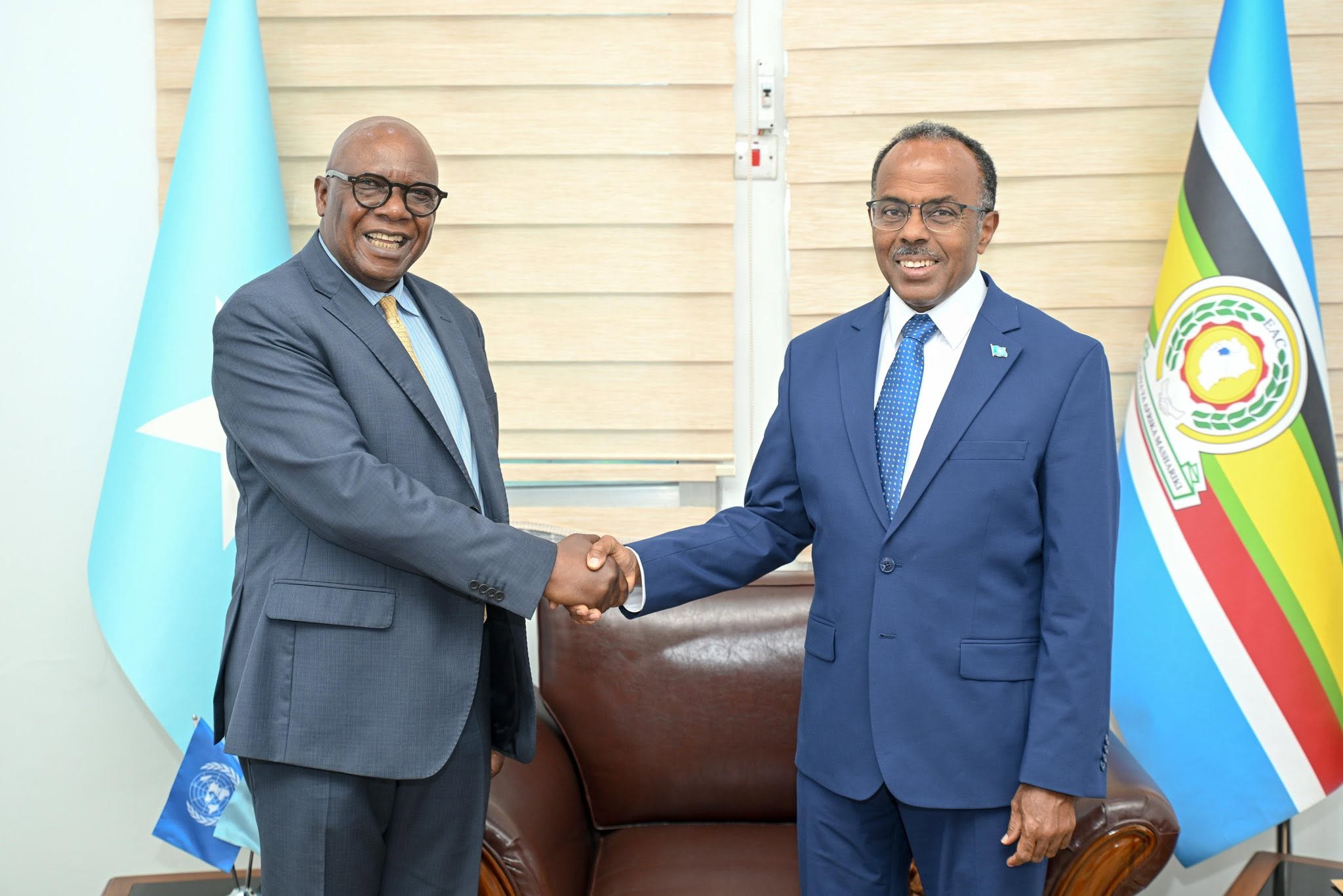 State Minister for Foreign Affairs Receives UNTMIS Delegation