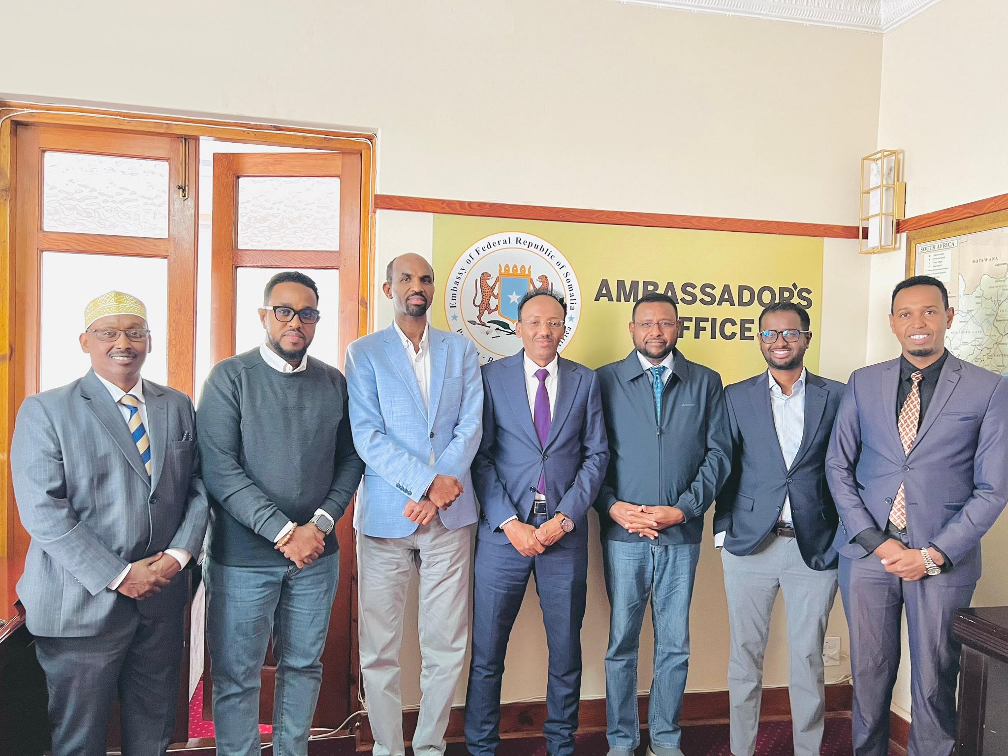 Deputy Minister Visits Somali Embassy in South Africa