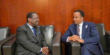 Somalia Holds Sideline Bilateral Meeting with Kenya at African Union Executive Council