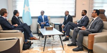 State Minister and Permanent Secretary Receive World Bank Country Manager