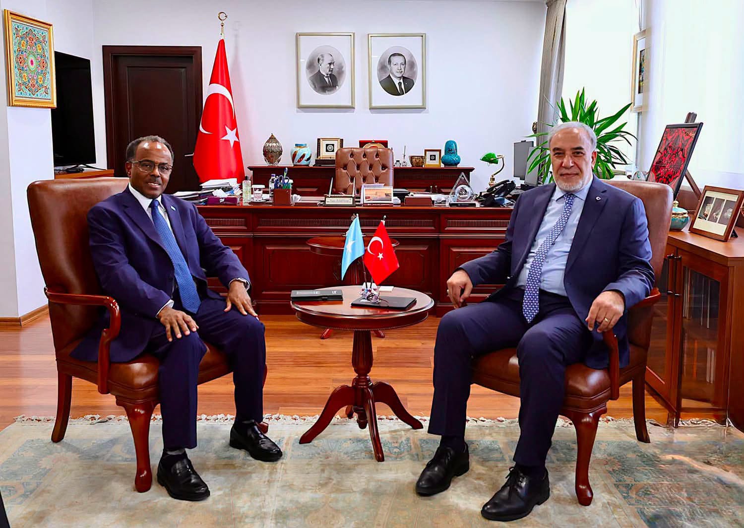 State Minister for Foreign Affairs Meets Türkiye’s Deputy Foreign Minister