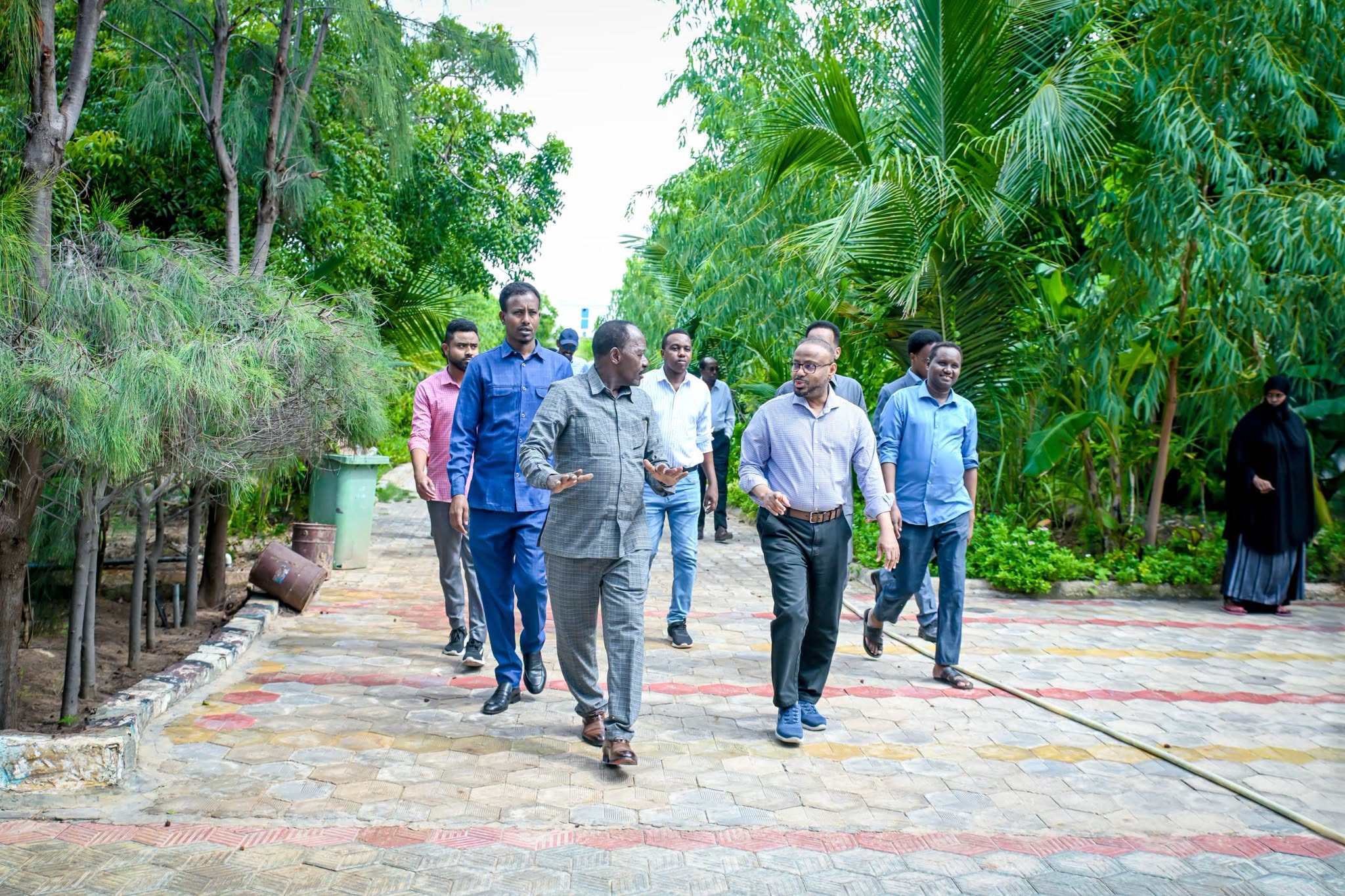 Permanent Secretary Leads Ministry Staff in Clean-Up Exercise Marking Freedom Week