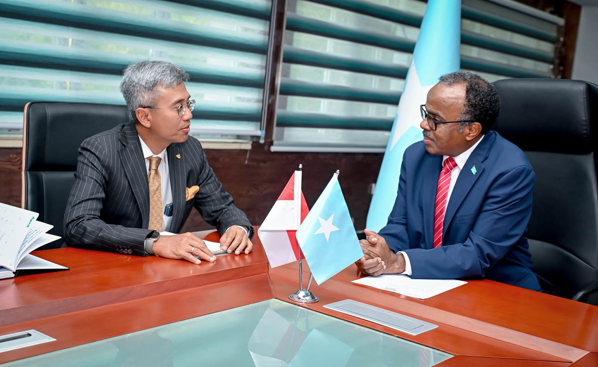 State Minister Receives Indonesian Ambassador on Blue Economy Cooperation