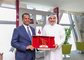 Minister of Foreign Affairs Holds Talks at Qatar Leadership Centre