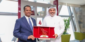 Minister of Foreign Affairs Holds Talks at Qatar Leadership Centre