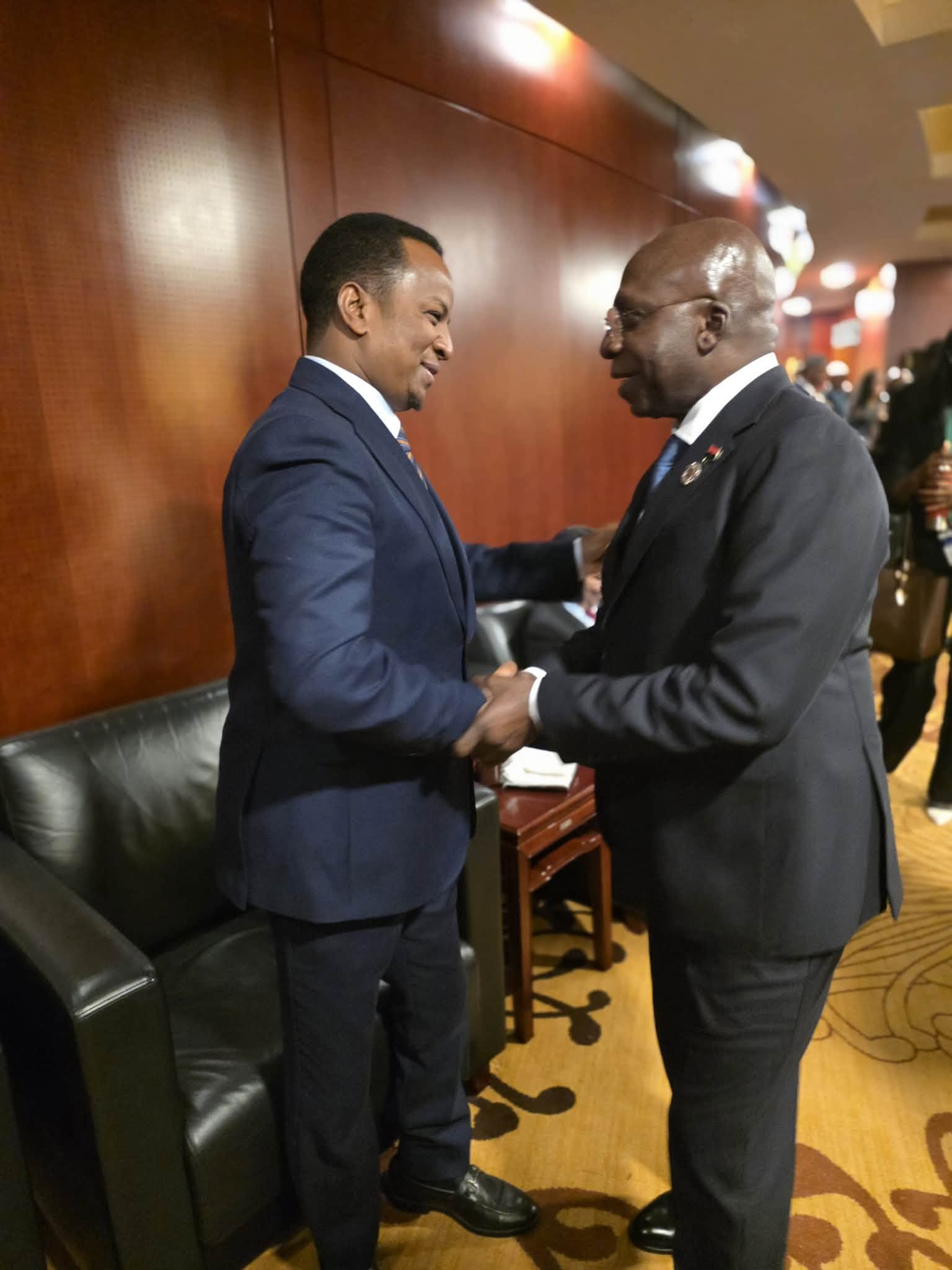 Somalia and Angola Strengthen Diplomatic Ties at AU Executive Council