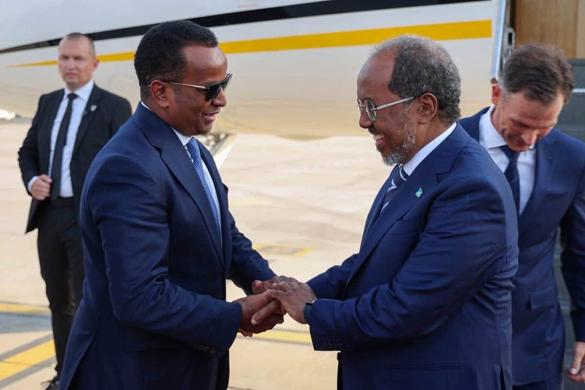 President Hassan Sheikh Mohamud Arrives in Belgrade for Non-Aligned Movement High-Level Meeting