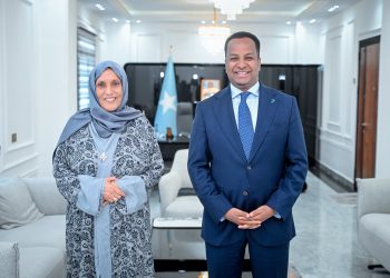 Minister Receives Chairperson and Commissioners of the Independent National Human Rights Commission