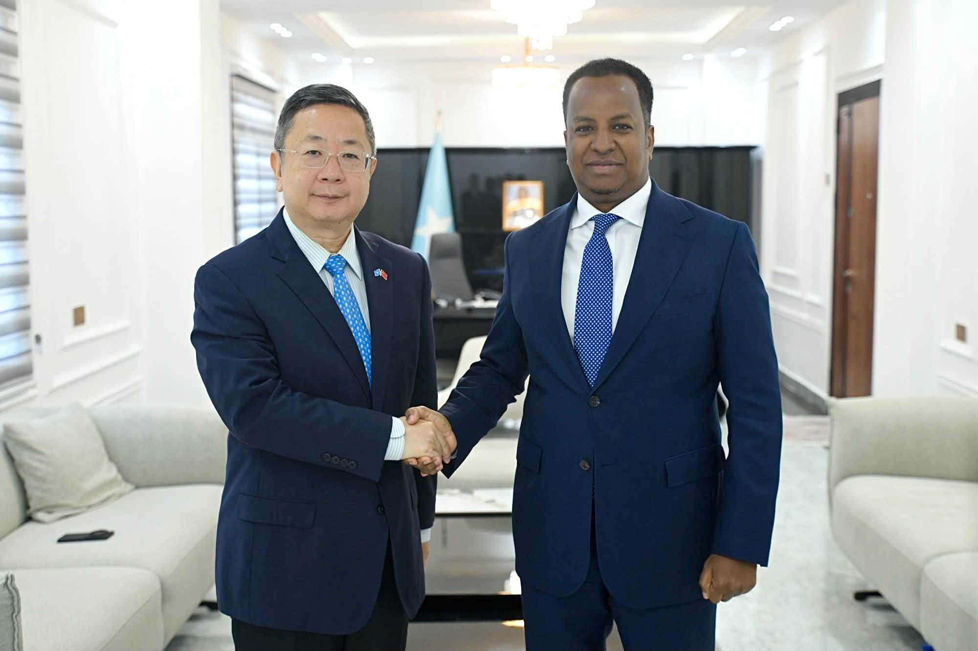 Somalia and China Discuss Strengthening Cooperation