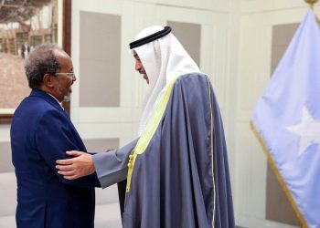 PRESIDENT HASSAN SHEIKH MOHAMUD MEETS CROWN PRINCE OF KUWAIT IN NEW YORK
