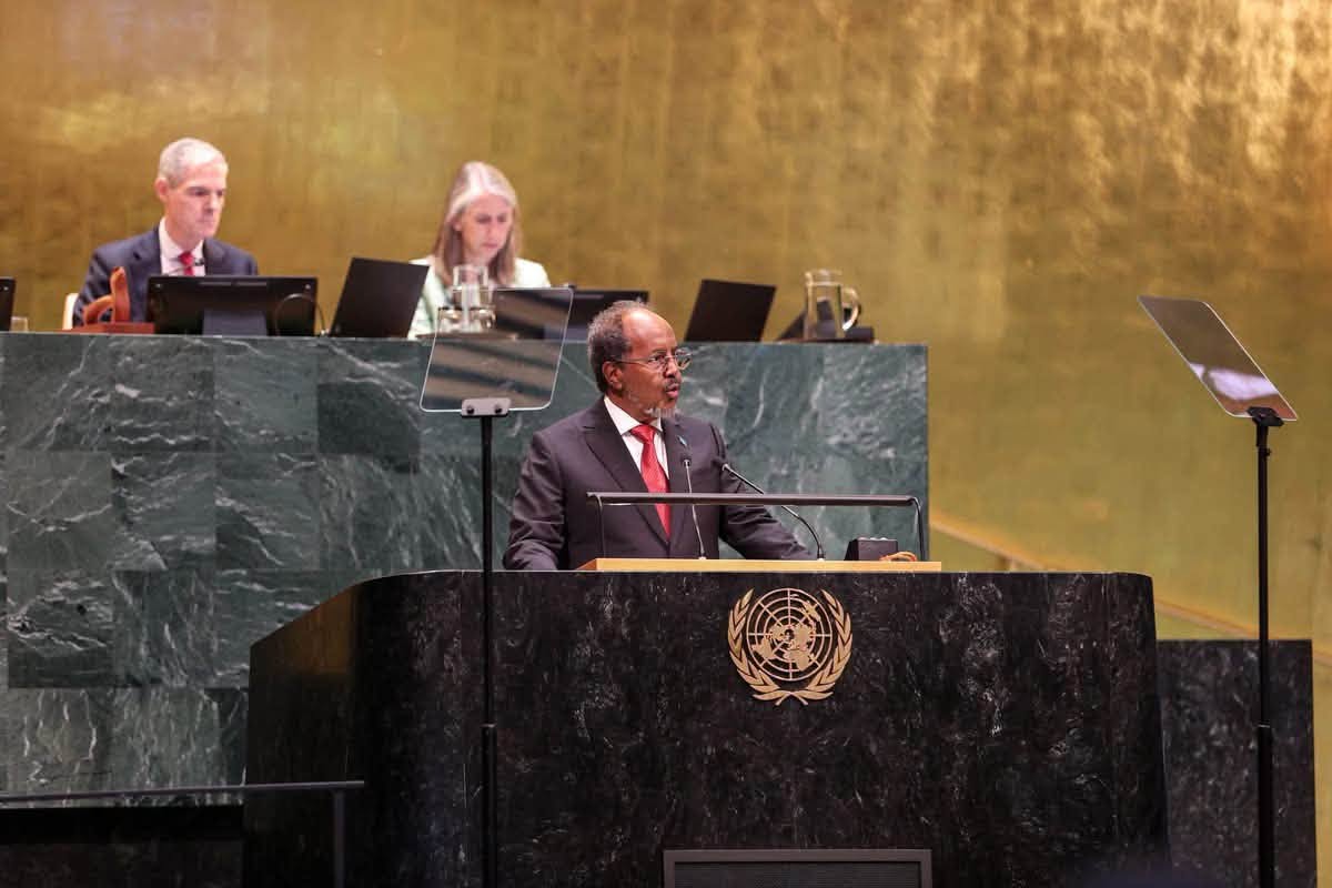 PRESIDENT HASSAN SHEIKH: “AFRICA CAN NO LONGER REMAIN UNREPRESENTED ON THE SECURITY COUNCIL