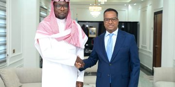 Foreign Minister Bids Farewell to Outgoing Saudi Ambassador