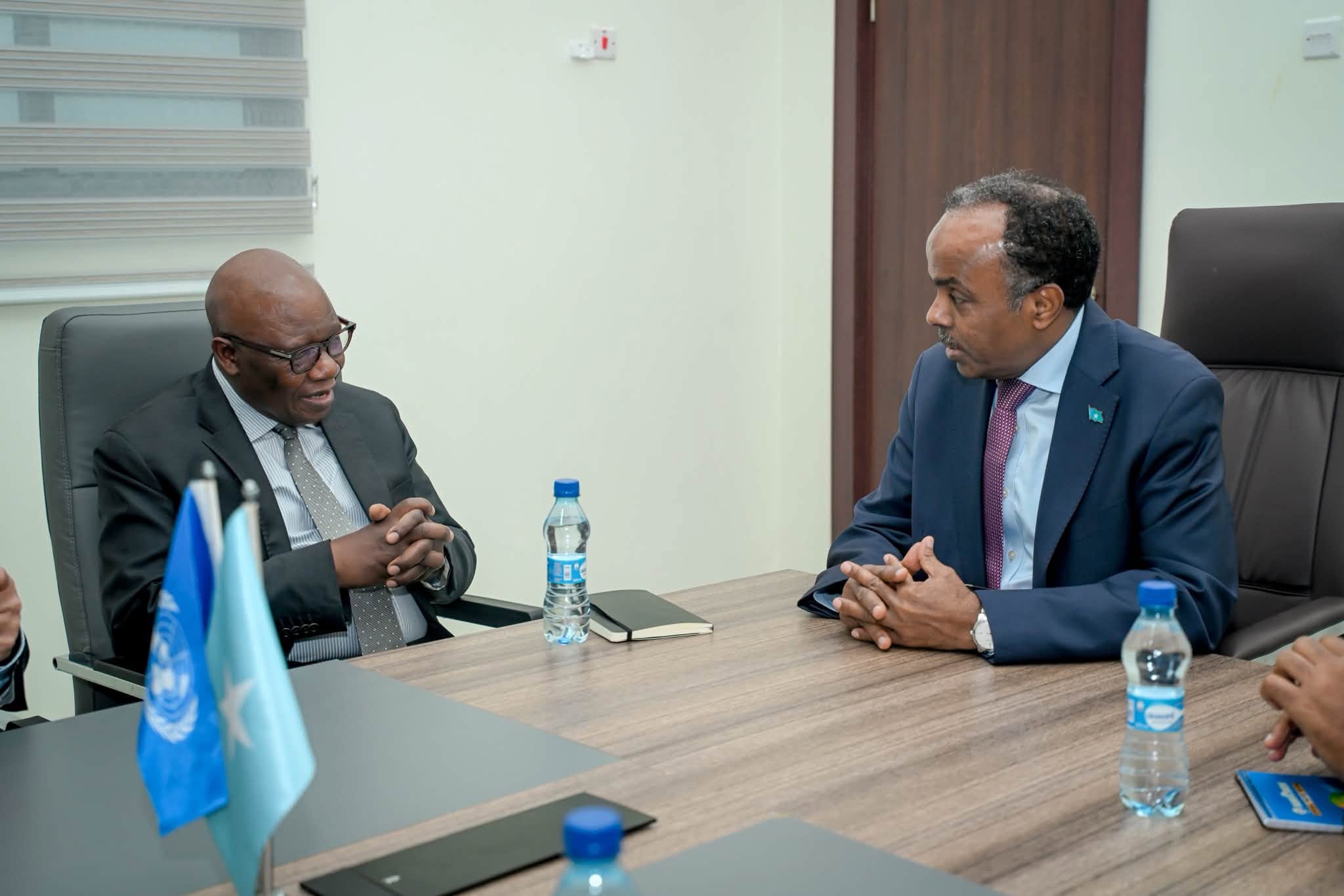 State Minister Receives UNTMIS Delegation